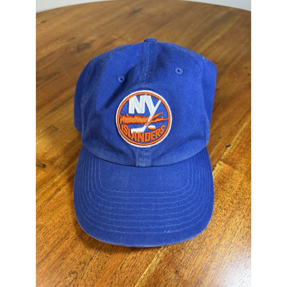 New York Islanders 47 Brand Hat NHL Blue Adjustable Strapback Cap OSFA